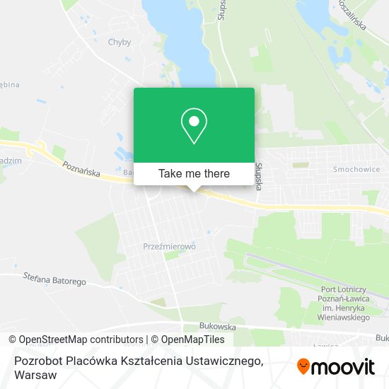 Pozrobot Placówka Kształcenia Ustawicznego map