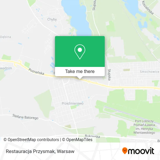 Карта Restauracja Przysmak