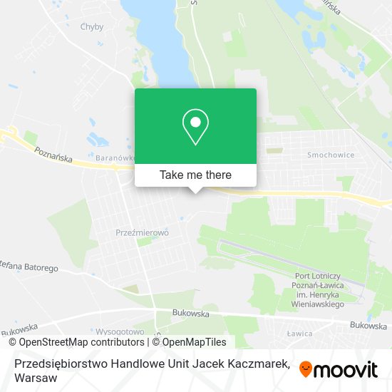 Przedsiębiorstwo Handlowe Unit Jacek Kaczmarek map