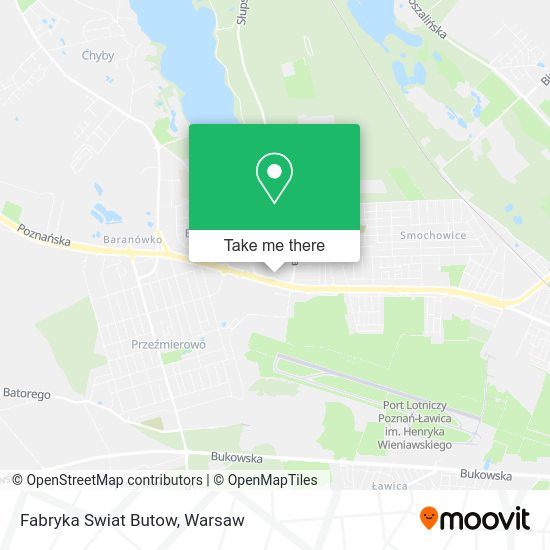 Fabryka Swiat Butow map