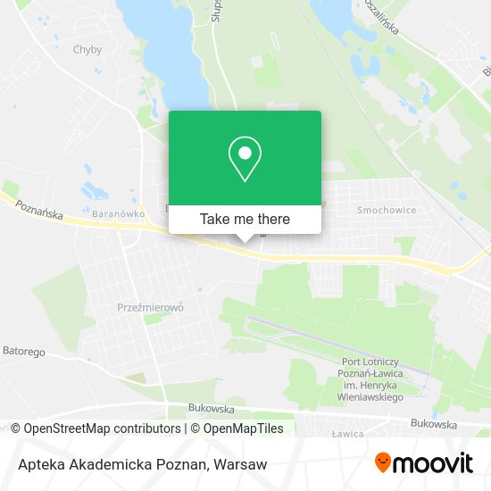 Apteka Akademicka Poznan map