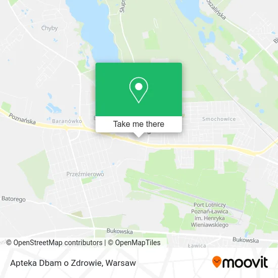 Карта Apteka Dbam o Zdrowie