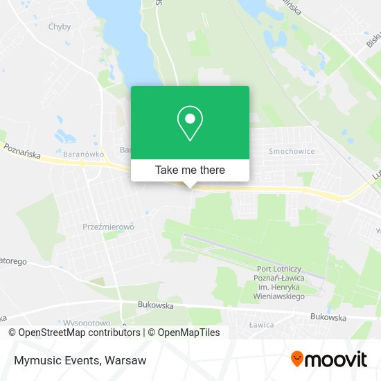 Mymusic Events map