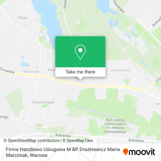 Карта Firma Handlowo Uslugowa M &P Drazkiewicz Maria Marciniak
