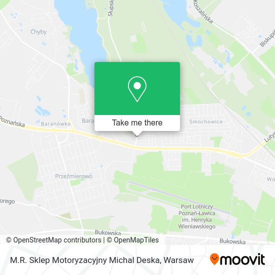 M.R. Sklep Motoryzacyjny Michal Deska map