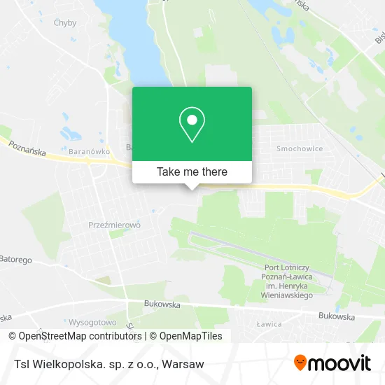 Карта Tsl Wielkopolska. sp. z o.o.