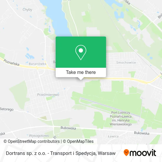 Карта Dortrans sp. z o.o. - Transport i Spedycja
