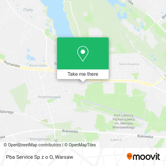 Карта Pba Service Sp z o O