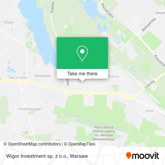 Wigor Investment sp. z o.o. map