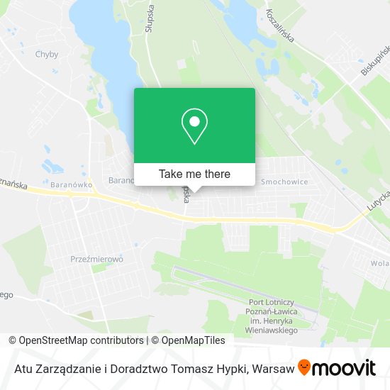 Atu Zarządzanie i Doradztwo Tomasz Hypki map