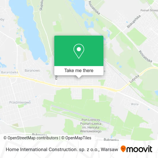 Карта Home International Construction. sp. z o.o.