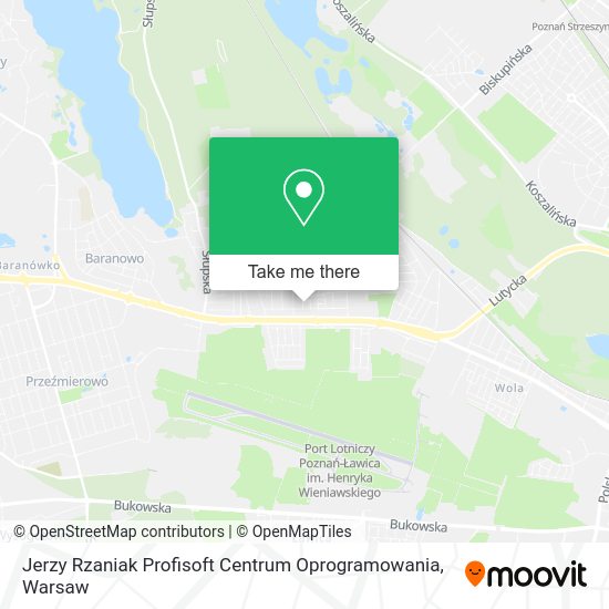 Jerzy Rzaniak Profisoft Centrum Oprogramowania map