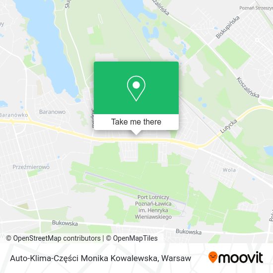 Auto-Klima-Części Monika Kowalewska map