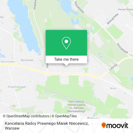 Kancelaria Radcy Prawnego Marek Niecewicz map