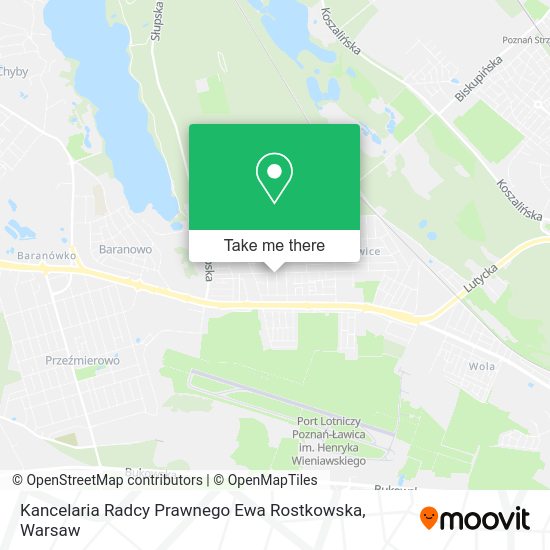 Kancelaria Radcy Prawnego Ewa Rostkowska map