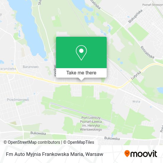 Fm Auto Myjnia Frankowska Maria map