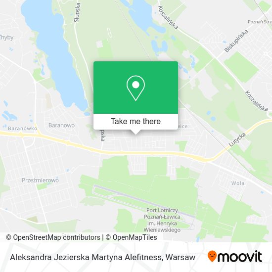 Aleksandra Jezierska Martyna Alefitness map