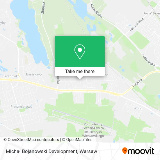 Карта Michał Bojanowski Development