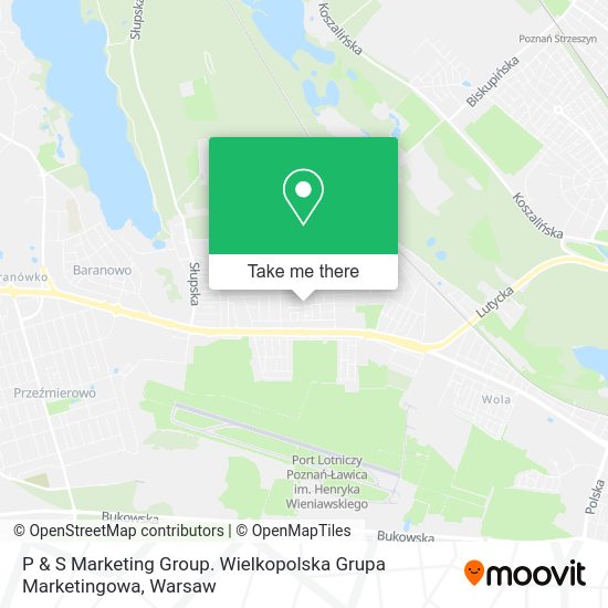 P & S Marketing Group. Wielkopolska Grupa Marketingowa map