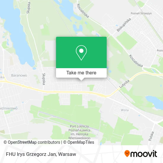 Карта FHU Irys Grzegorz Jan
