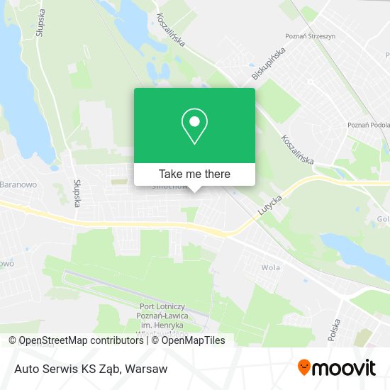 Auto Serwis KS Ząb map