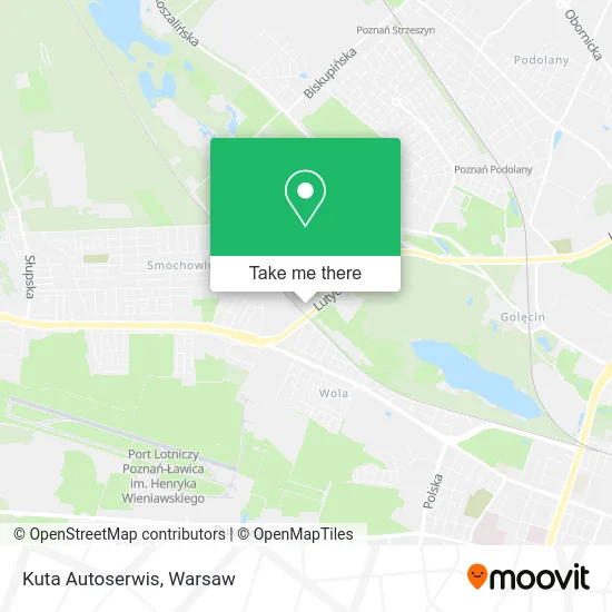 Карта Kuta Autoserwis