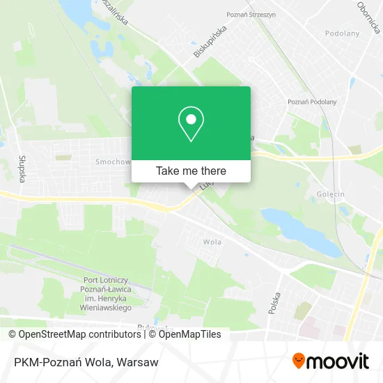 Карта PKM-Poznań Wola