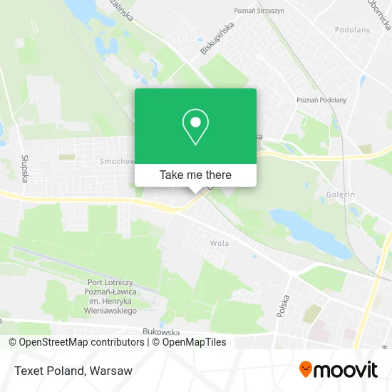 Карта Texet Poland