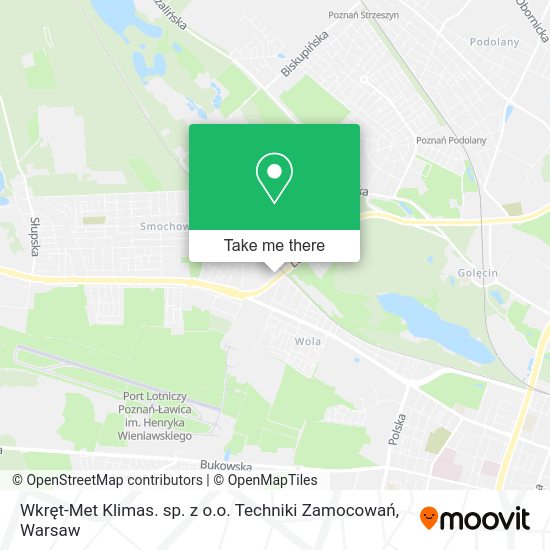 Wkręt-Met Klimas. sp. z o.o. Techniki Zamocowań map