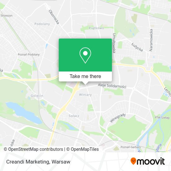 Creandi Marketing map