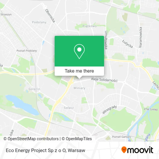 Карта Eco Energy Project Sp z o O