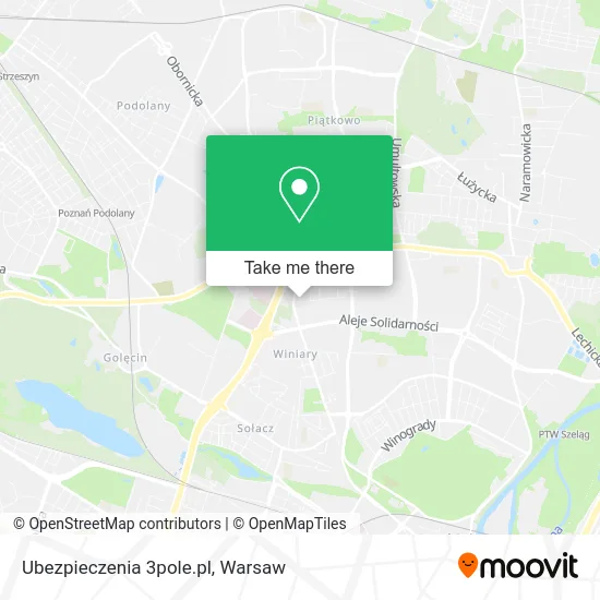 Карта Ubezpieczenia 3pole.pl