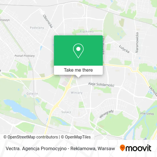 Карта Vectra. Agencja Promocyjno - Reklamowa