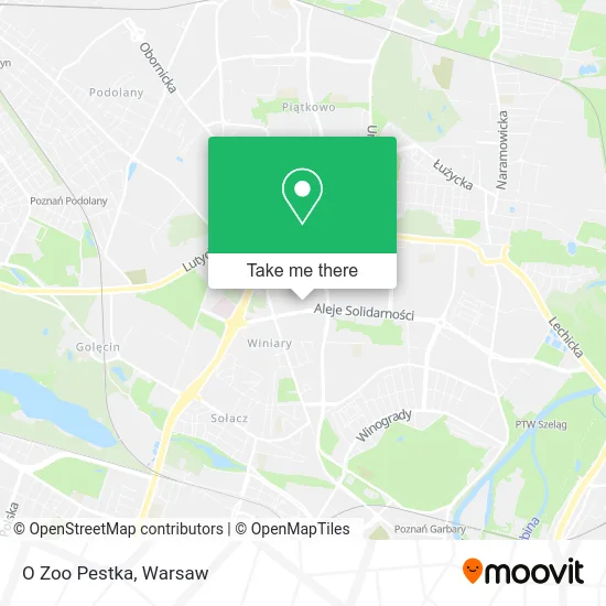 Карта O Zoo Pestka