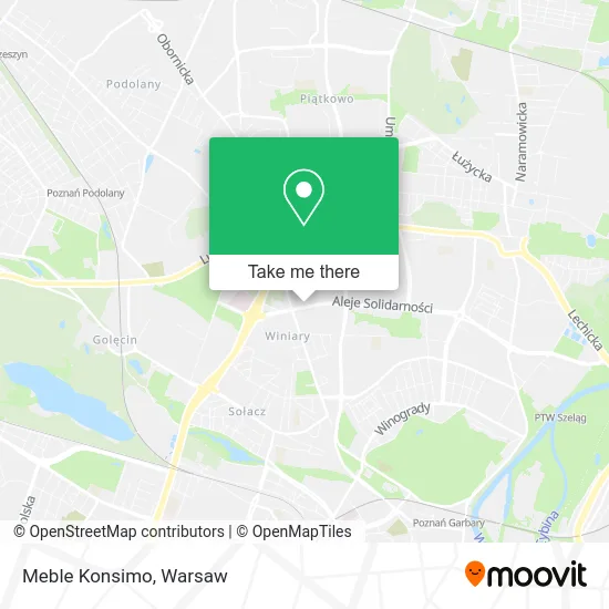 Карта Meble Konsimo