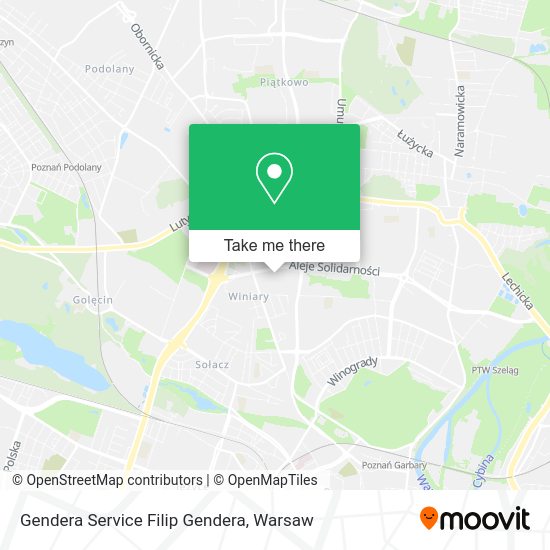 Gendera Service Filip Gendera map