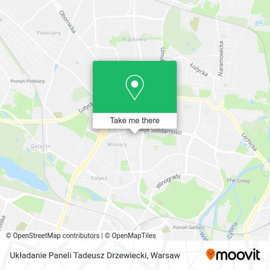 Układanie Paneli Tadeusz Drzewiecki map