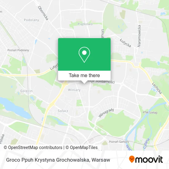 Карта Groco Ppuh Krystyna Grochowalska