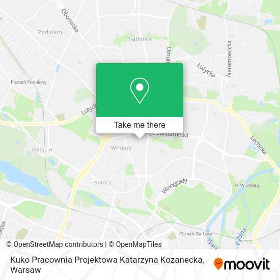 Карта Kuko Pracownia Projektowa Katarzyna Kozanecka