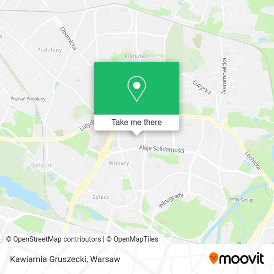 Карта Kawiarnia Gruszecki