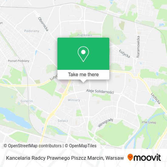 Kancelaria Radcy Prawnego Piszcz Marcin map