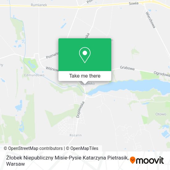 Żłobek Niepubliczny Misie-Pysie Katarzyna Pietrasik map