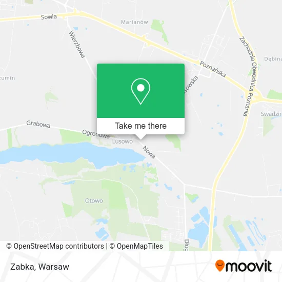 Карта Zabka