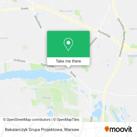 Карта Bakalarczyk Grupa Projektowa