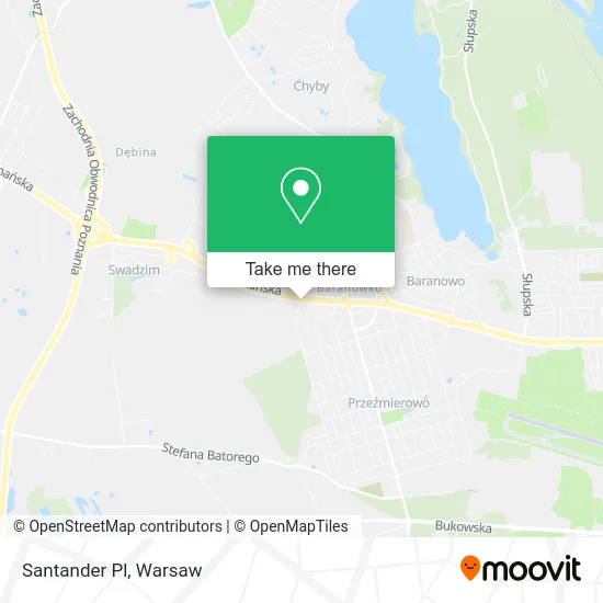 Карта Santander Pl