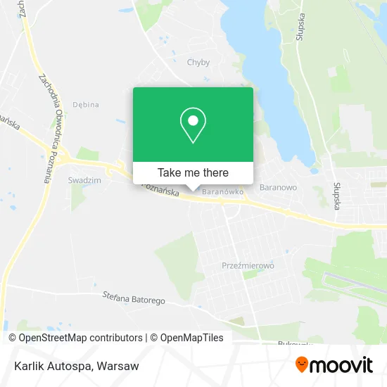 Карта Karlik Autospa