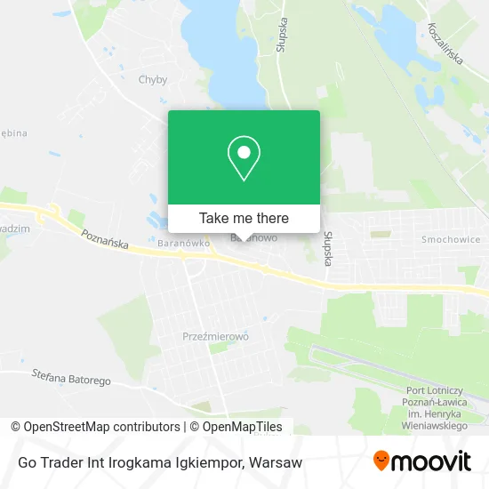Карта Go Trader Int Irogkama Igkiempor