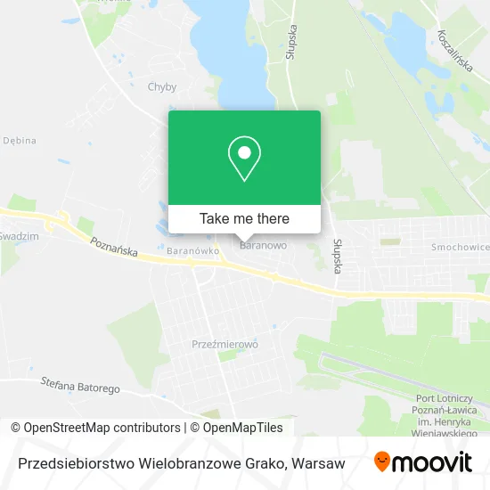 Карта Przedsiebiorstwo Wielobranzowe Grako