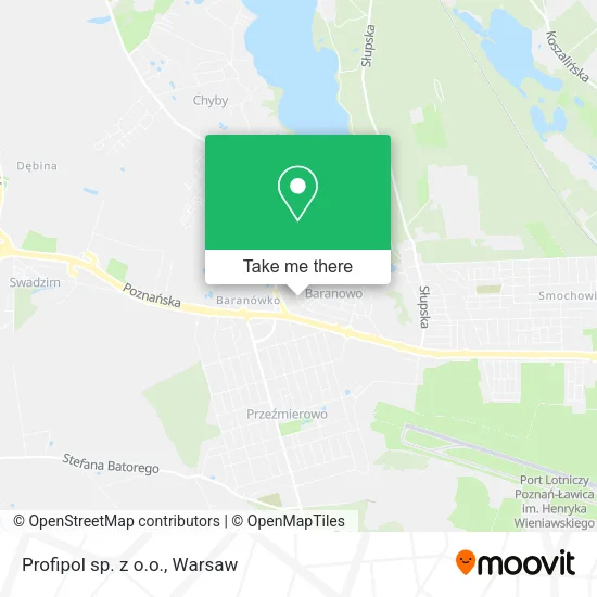 Profipol sp. z o.o. map