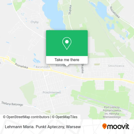 Карта Lehmann Maria. Punkt Apteczny